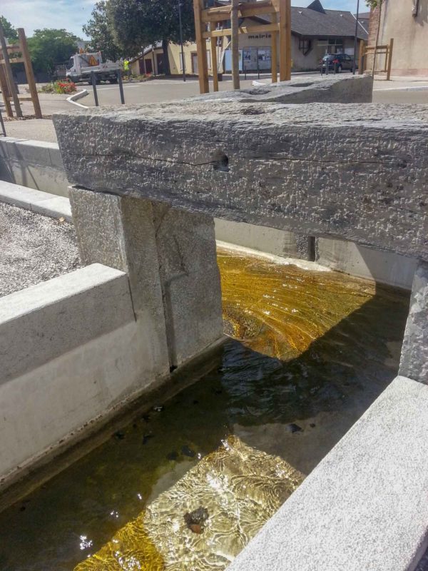 L'eau courante est revenue sur la place