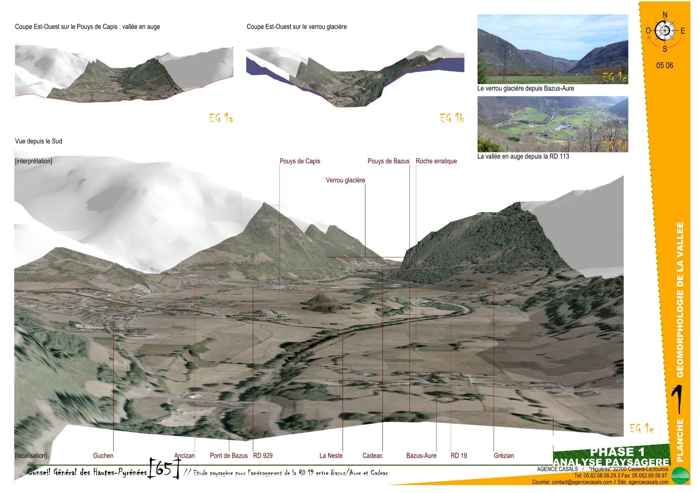 Phase 1 analyse paysagère des paysages traversés