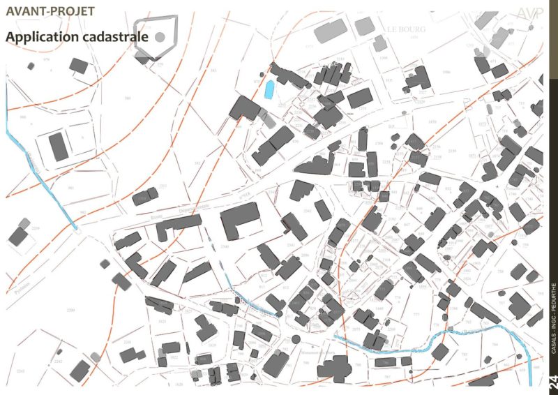 Dossier AVP, application cadastrale