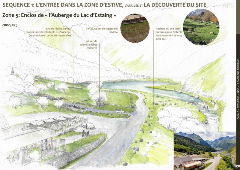 AVP, croquis d'ambiance zone 5